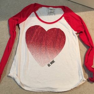 VS pink be mine shirt